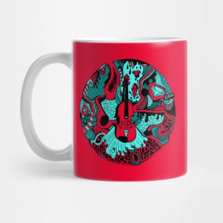 Turqred Circle of Music Mug